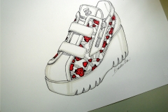 Isabella Zocchi rendering sneakers